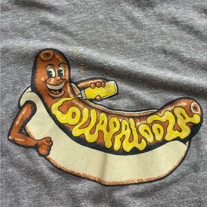 Gray Lollapalooza Graphic T-Shirt Size XL